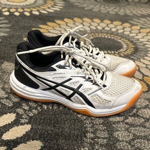 Asics Upcourt 4 White and Black